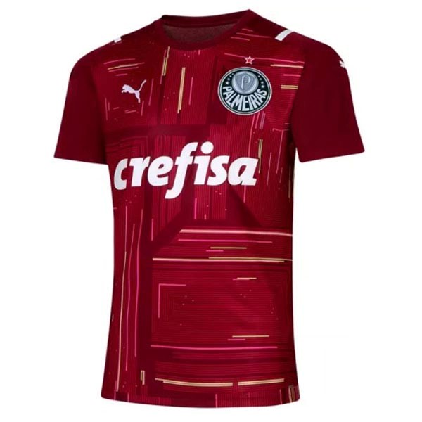 Authentic Camiseta Palmeiras Portero 2021-2022 Rojo